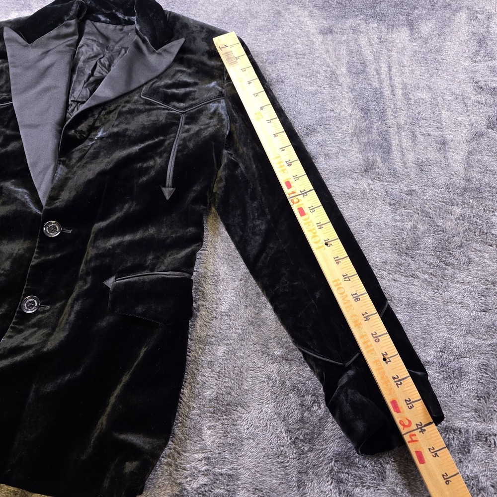 Ralph Lauren Purple Label Walker Velvet Tuxedo Jacket Womens 4 Western $3,490 - Picture 5 of 7